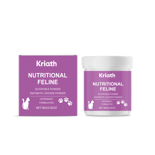 Kriath 猫咪补充剂 温和呵护宠物猫咪身体毛发护理日常按摩补充剂